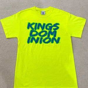 Kings Dominion Mens Medium Tshirt Bright Yellow